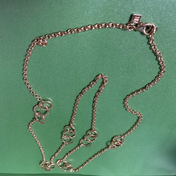 Gently-used BRepublic Gold Tone Chain Necklace 42" - Picture 4 of 4